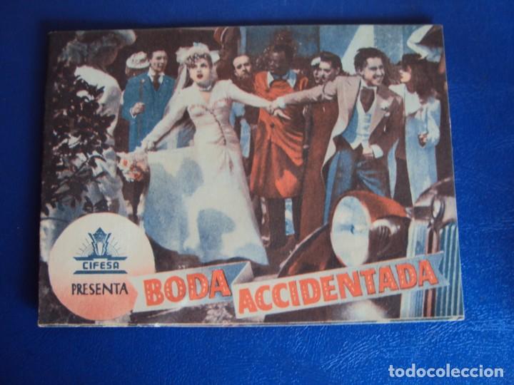 Cine: (PG-190223)BODA ACCIDENTADA-CONES BOHEMIO Y GALILEO-A&Ntilde;O 1943