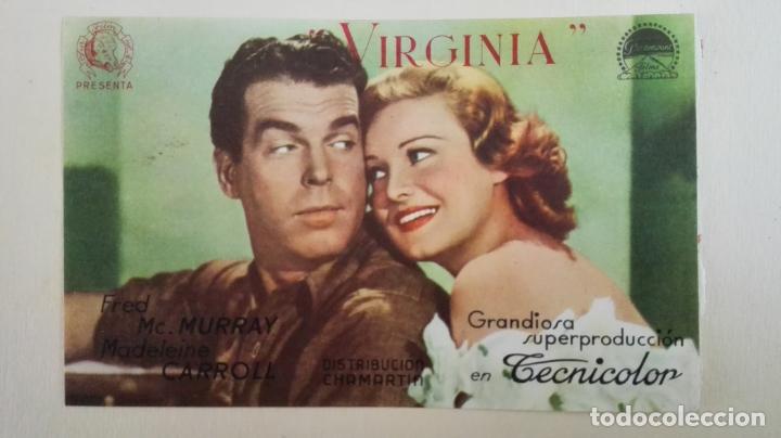 Cine: PROGRAMA DE CINE, VIRGINIA, SIN PUBLICIDAD - Foto 1