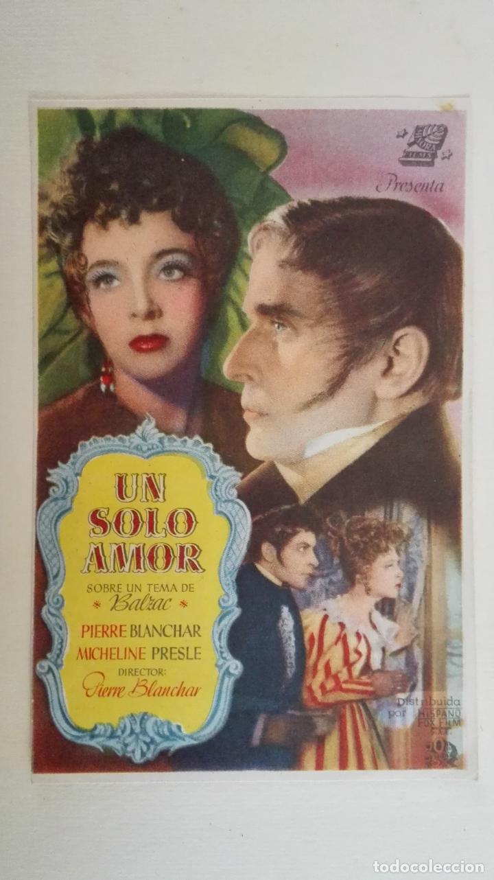 Cine: PROGRAMA DE CINE, UN SOLO AMOR, SIN PUBLICIDAD - Foto 1