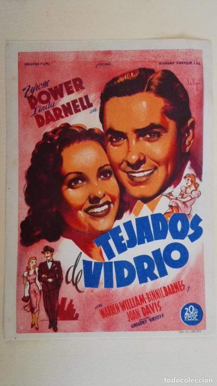 Cine: PROGRAMA DE CINE, TEJADOS DE VIDRIO, SIN PUBLICIDAD - Foto 1