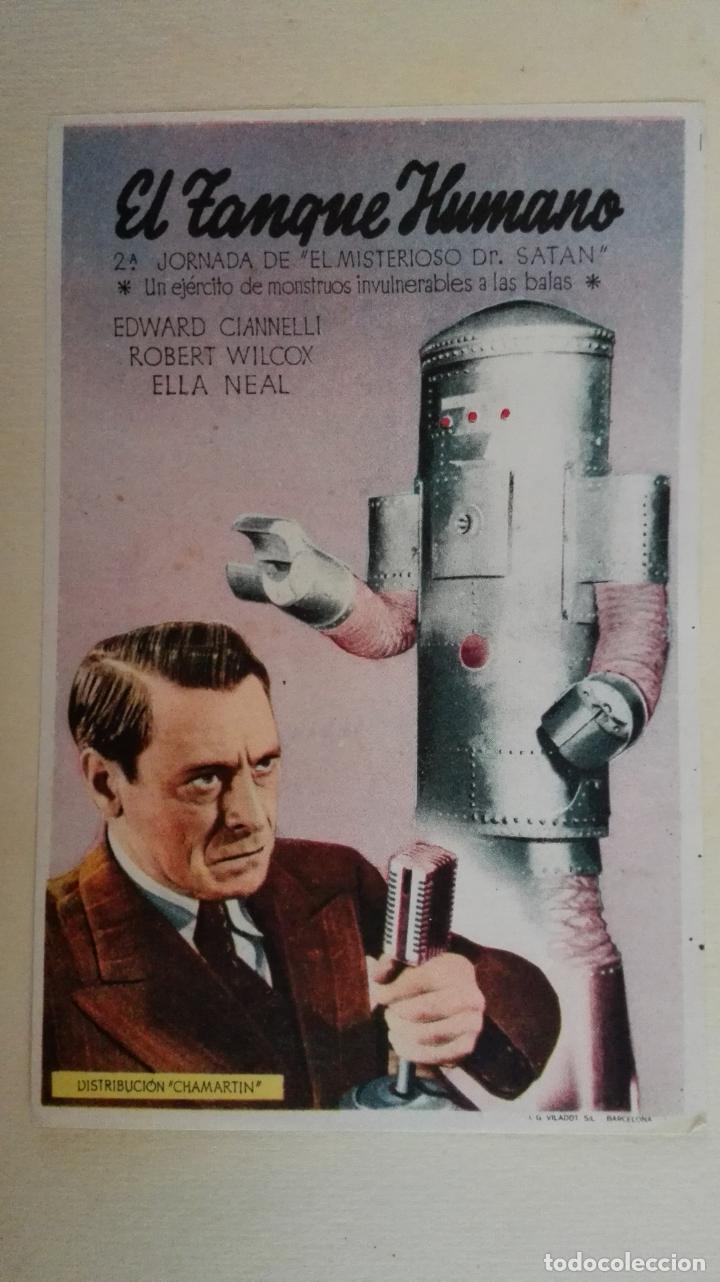 Cine: PROGRAMA DE CINE, EL TANQUE HUMANO, SIN PUBLICIDAD - Foto 1