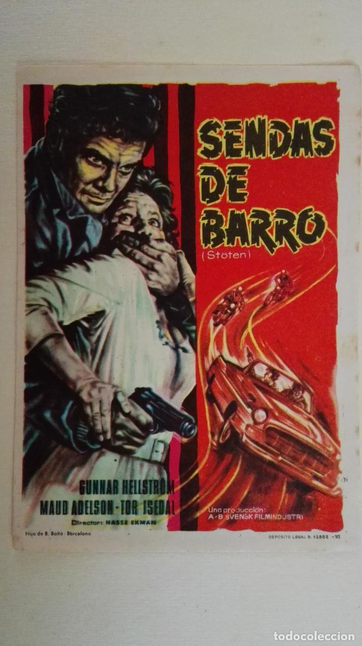 Cine: PROGRAMA DE CINE, SENDAS DE BARRO, SIN PUBLICIDAD - Foto 1