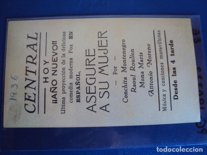 Cine: (PG-190232) ASEGURE A SU MUJER - CINE CENTRAL - Foto 2