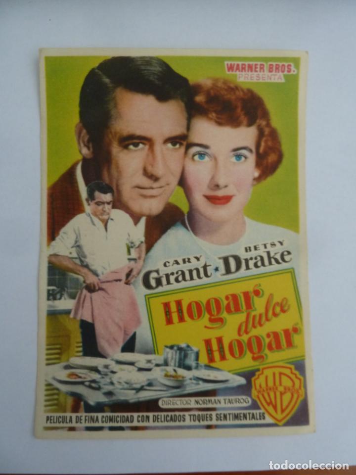 Cinema: hogar dulce hogar cary grant betsy drake folleto de mano original perfecto estado