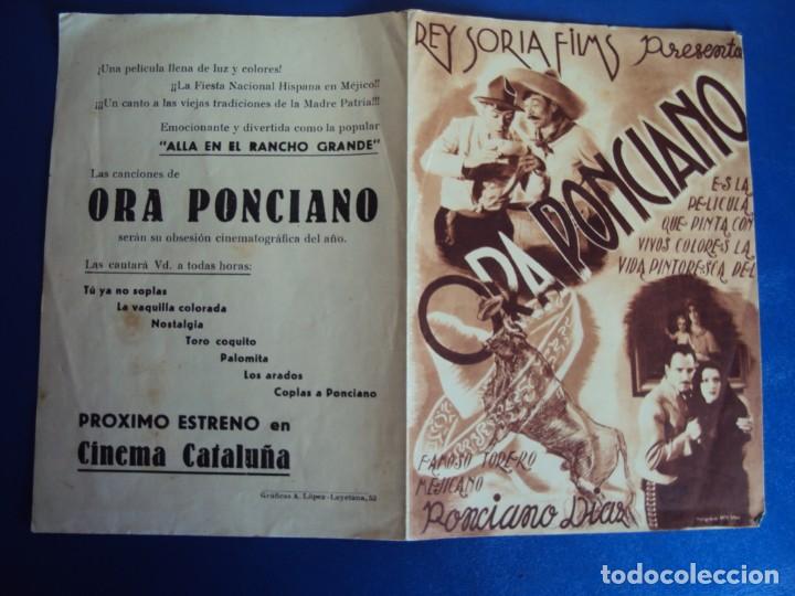 Cinema: (PG-190375) ORA PONCIANO - CINEMA CATALU&Ntilde;A