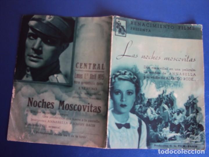 Cinema: (PG-190371) LAS NOCHES MOSCOVITAS - CENTRAL - A&Ntilde;O 1935