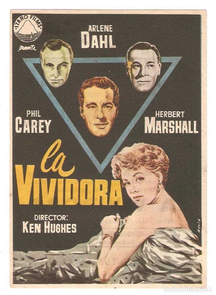 Kino: LA VIVIDORA - ARLENE DAHL, PHIL CAREY, HERBERT MARSHALL - DIRECTOR KEN HUGHES - CINE BOHEMIO GALILEO