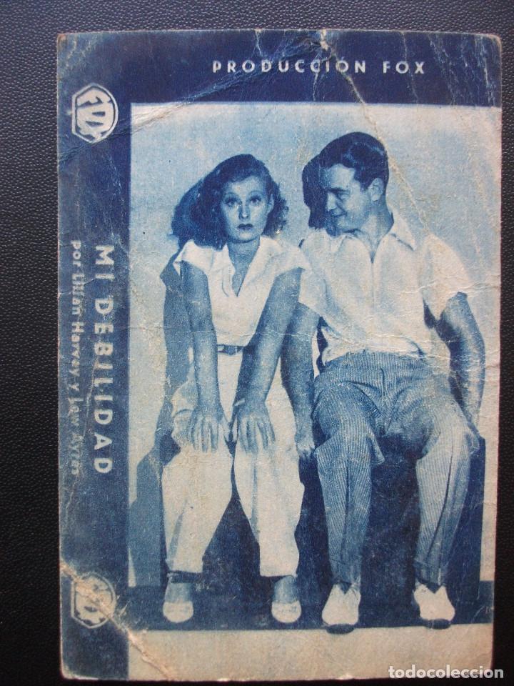 Cine: MI DEBILIDAD, LILIAN HARVEY - Foto 1