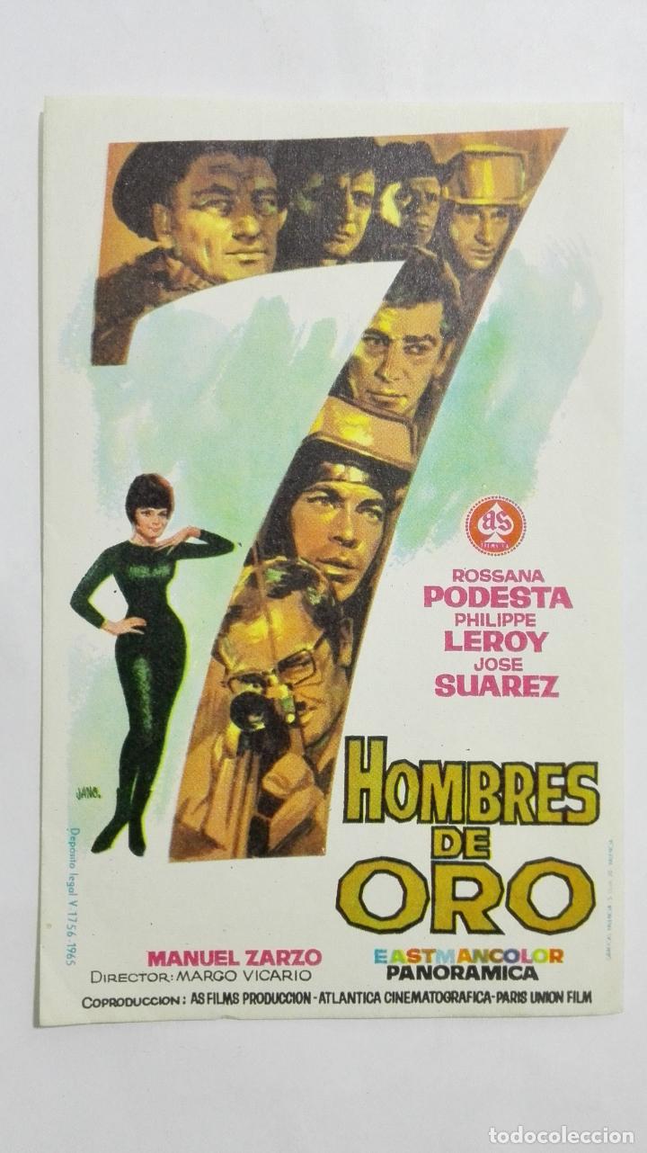 Cinema: PROGRAMA DE CINE, 7 HOMBRES DE ORO, ORIGINAL A&Ntilde;OS 60, SIN PUBLICIDAD