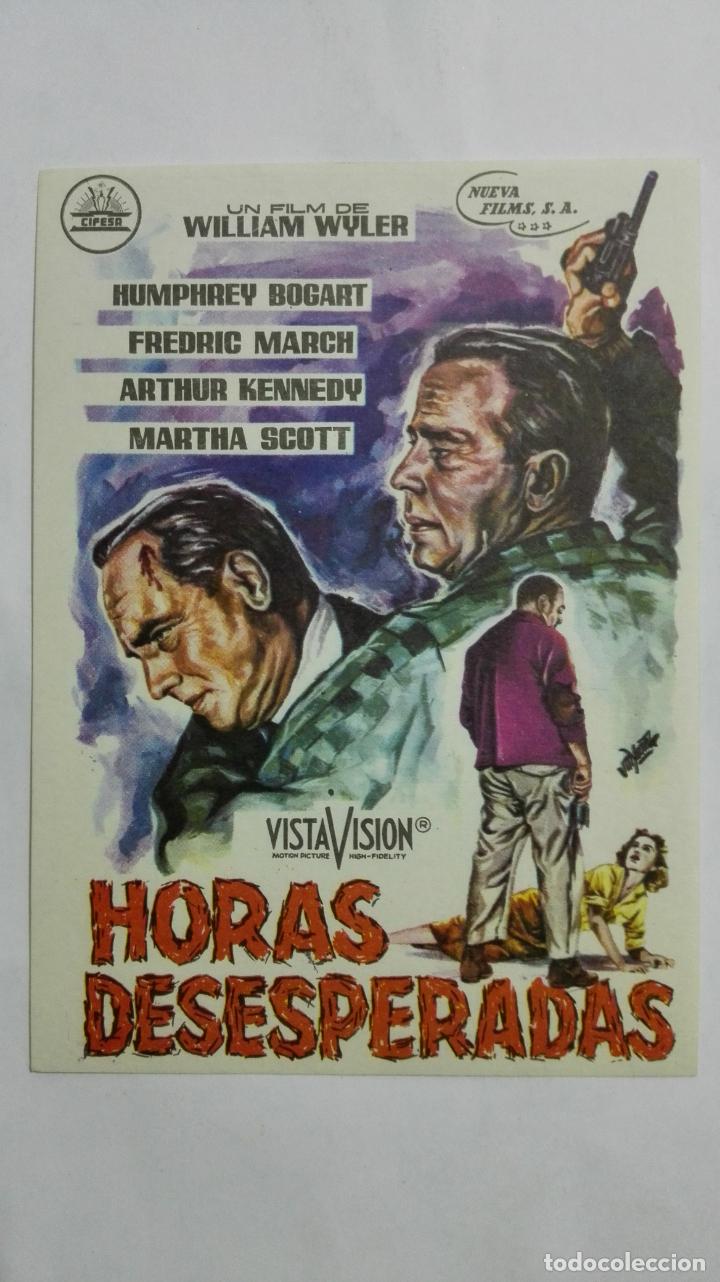 Cinema: PROGRAMA DE CINE, HORAS DESESPERADAS, ORIGINAL A&Ntilde;OS 60, SIN PUBLICIDAD