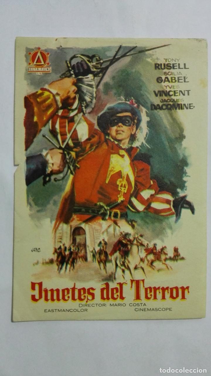 Cinema: PROGRAMA DE CINE, JINETES DEL TERROR, ORIGINAL A&Ntilde;OS 60, SIN PUBLICIDAD