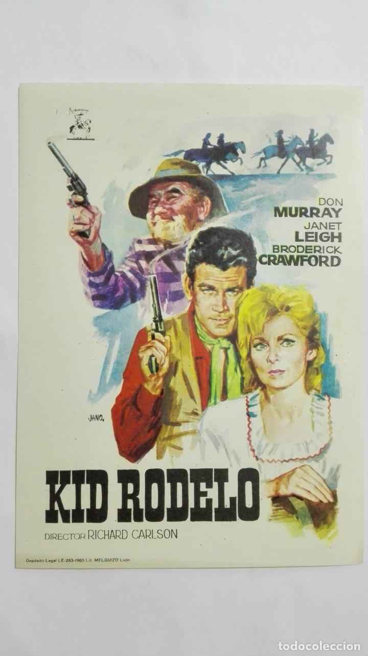 Cinema: PROGRAMA DE CINE, KID RODELO, ORIGINAL A&Ntilde;OS 60, SIN PUBLICIDAD