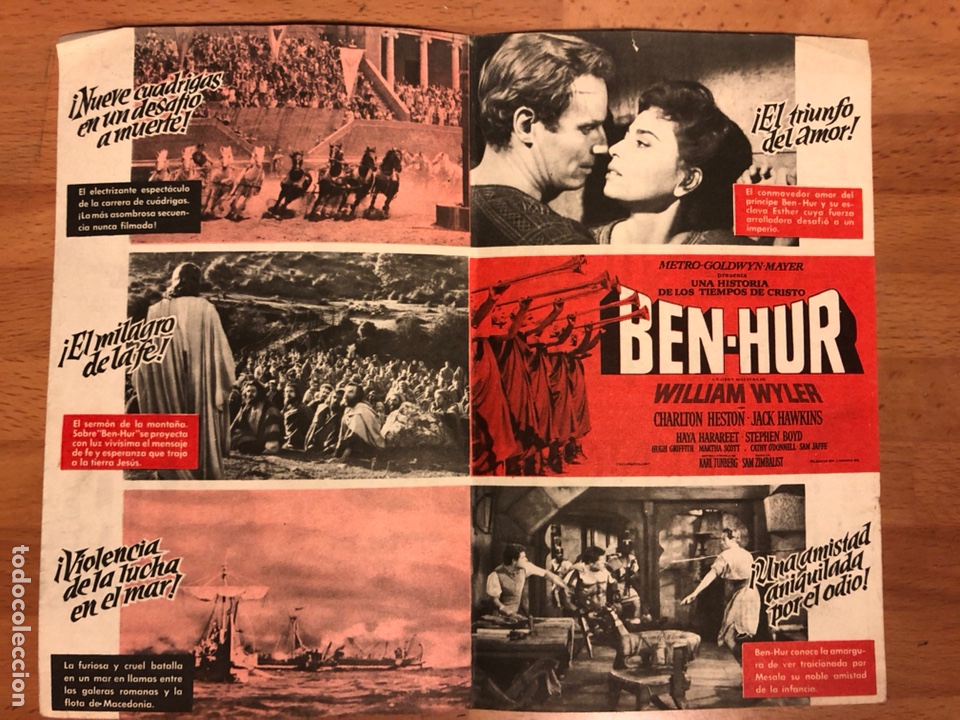 Cine: Programa de ben-hur charlton heston A16 - Foto 2