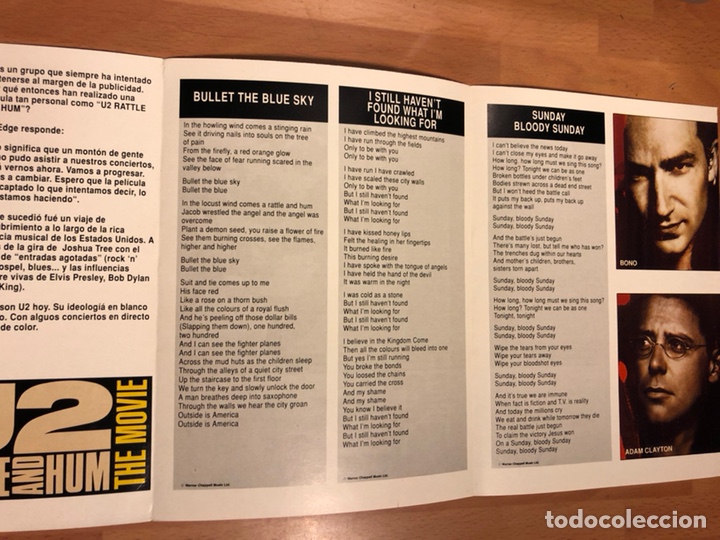 Cine: Programa U2 rattle and hum the movie - Foto 3