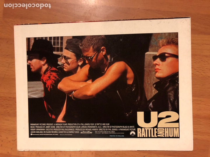 Cine: Programa U2 rattle and hum the movie - Foto 4