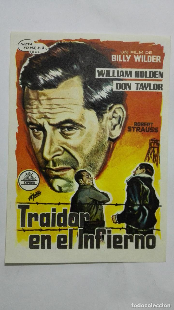 Kino: PROGRAMA DE CINE, TRAIDOR EN EL INFIERNO, ORIGINAL A&Ntilde;OS 60, SIN PUBLICIDAD