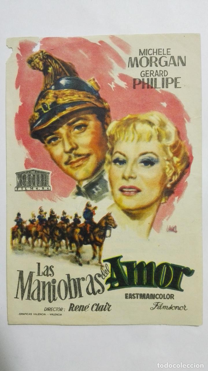 Kino: PROGRAMA DE CINE, LAS MANIOBRAS DEL AMOR, A&Ntilde;OS 50, PUBLICIDAD CINE ATENEO, GUISSONA