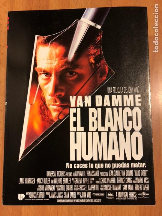 Cine: Programa blanco humano Jean claude van damme - Foto 1