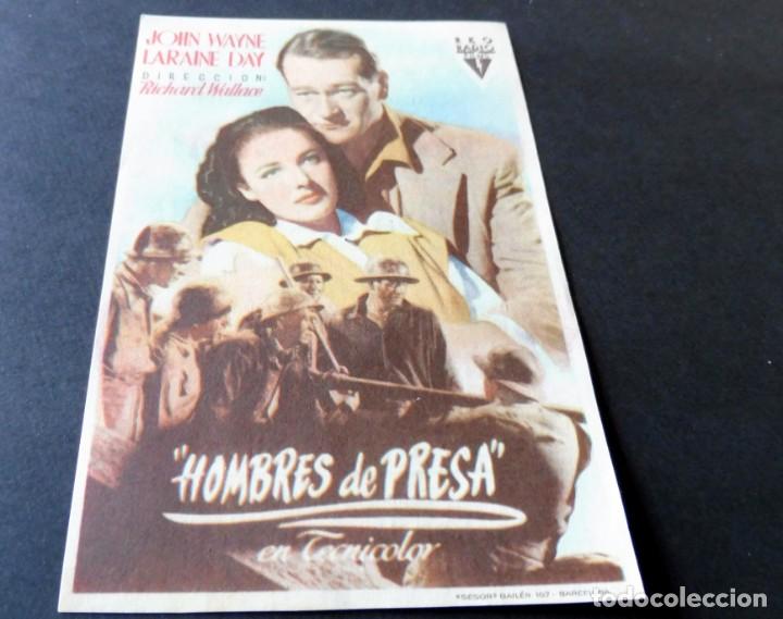 Cine: PROGRAMA DE CINE - CINE ARGENTINA - HOMBRES DE PRESA - IMPECABLE - Foto 1