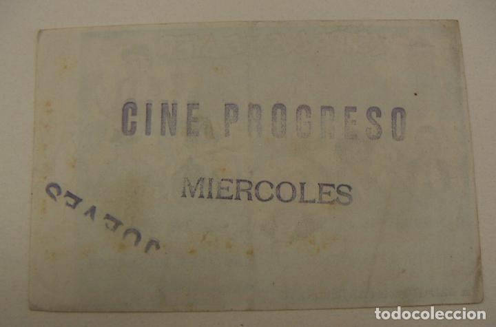 Cine: PROGRAMA DE CINE ESTRELLAS DE AYER PUBLICIDAD CINE PROGRESO - Foto 2