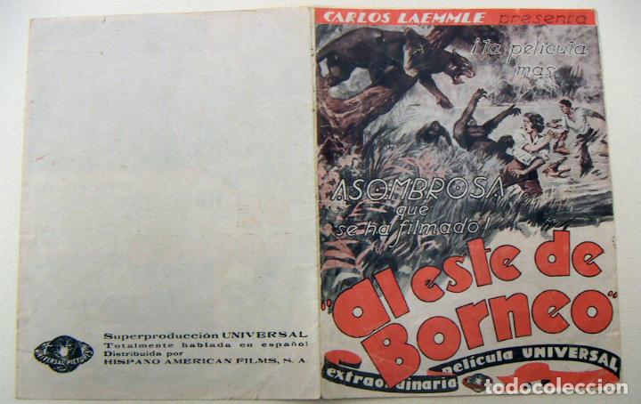 Cine: PROGRAMA DE CINE DOBLE AL ESTE DE BORNEO SIN PUBLICIDAD - Foto 1