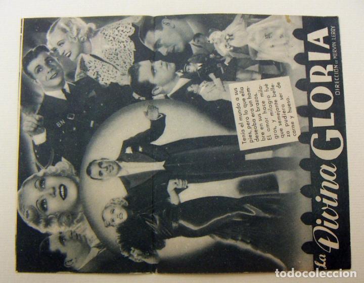 Cine: PROGRAMA DE CINE DOBLE LA DIVINA GLORIA SIN PUBLICIDAD - Foto 2