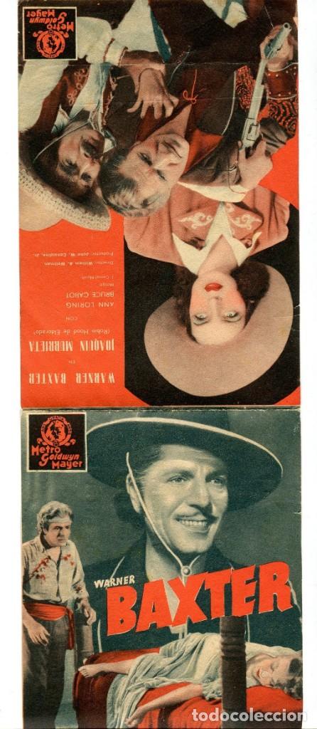 Cine: JOAQU&Iacute;N MURRIETA, con Warner Baxter. - Foto 2