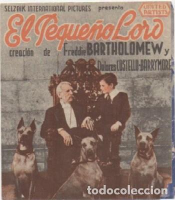 Cine: PROGRAMA DOBLE DE CINE: EL PEQUE&Ntilde;O LORD PC-4337 - Foto 1