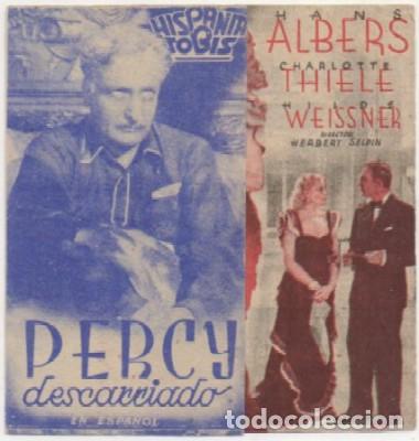 Cine: PROGRAMA DOBLE DE CINE: PERCY DESCARRIADO PC-4339 - Foto 1