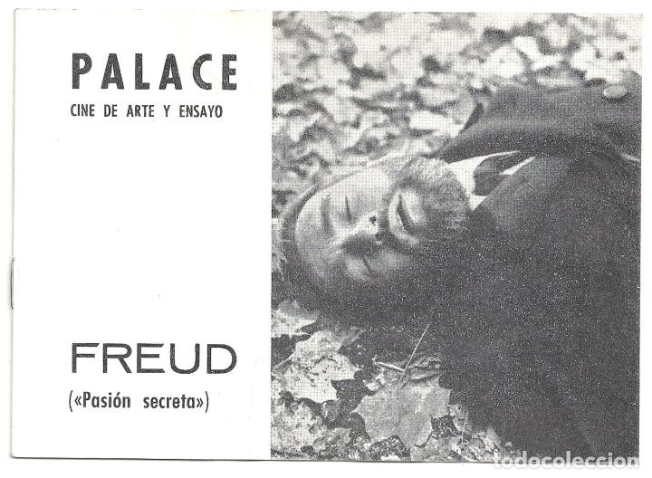 Cine: PTCC 150 FREUD PROGRAMA LIBRITO MONTGOMERY CLIFT SUSANNAH YORK JOHN HUSTON - Foto 1