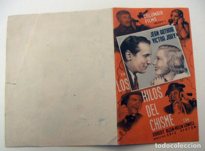 Cine: PROGRAMA DE CINE DOBLE LOS HILOS DE CHISME SIN PUBLICIDAD - Foto 1
