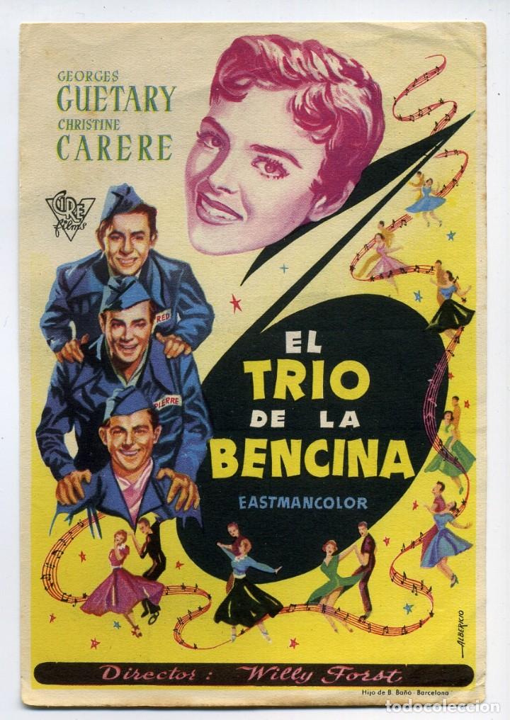 Cine: EL TRIO DE LA BENCINA, de Willy Forst. - Foto 1