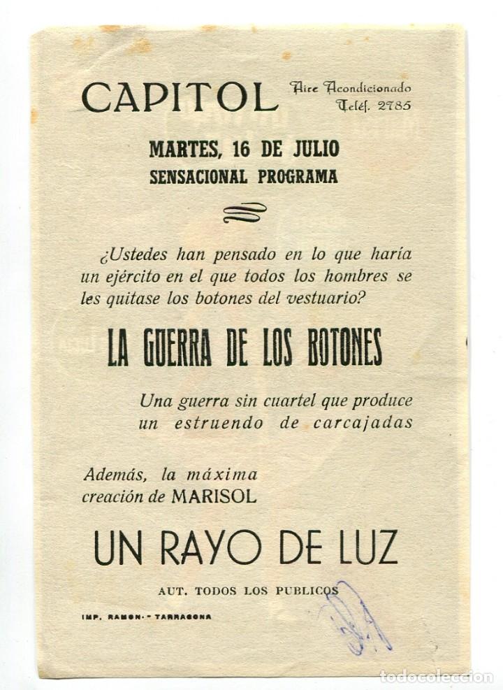 Cine: UN RAYO DE LUZ, con Marisol. C/I. - Foto 2