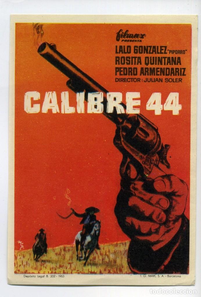 Cine: CALIBRE 44, con Pedro Armendariz. - Foto 1