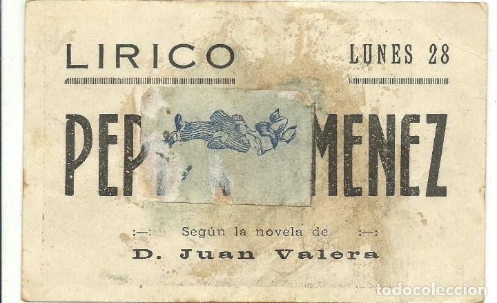 Cine: (PG-190427)PROGRAMA PEPITA GIMENEZ - Foto 2