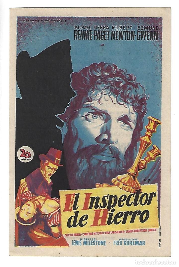 Cine: El inspector de hierro - Programa de cine Badalona C/P - Foto 1