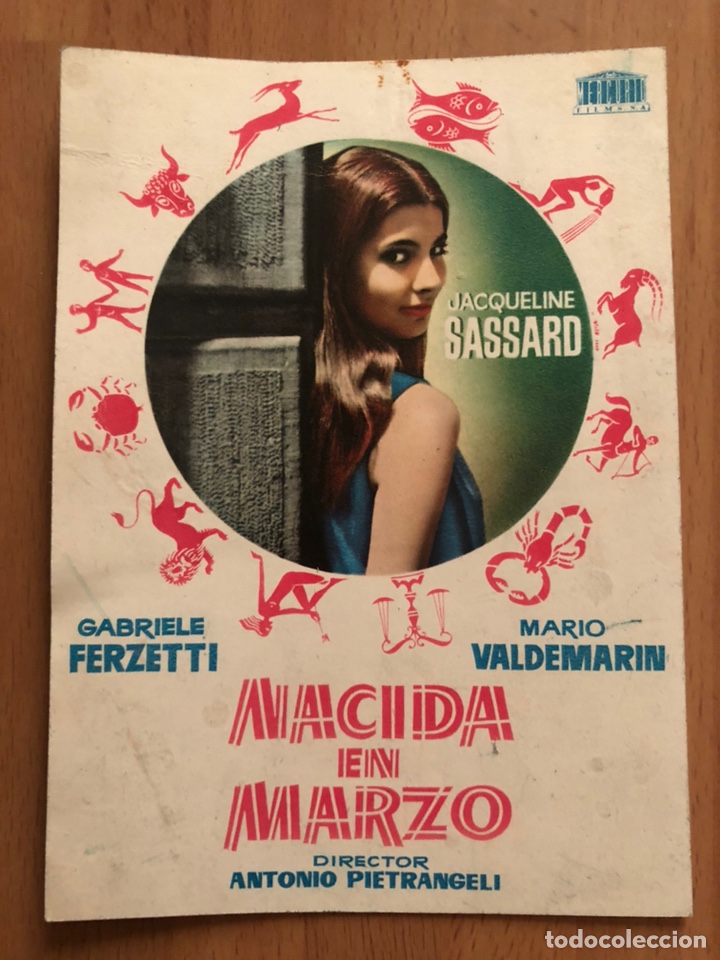 Cine: Programa tarjeta nacida en marzo.jacqueline sassard.mercurio - Foto 1