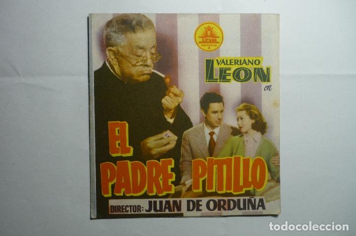 Cine: programa doble el padre pitillo.- valeriano leon - publicidad