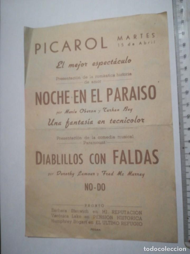 Cine: Programa Noche en el para&iacute;so cine Picarol (9P) - Foto 2