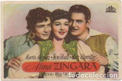 Cine: PROGRAMA DE CINE: ALMA ZINGARA PC-4366 ,2 - Foto 1