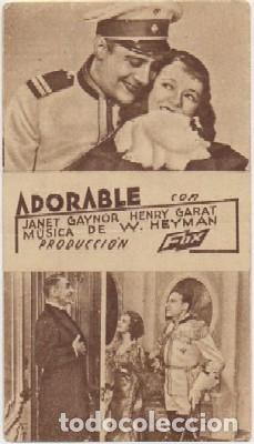 Cine: PROGRAMA DE CINE: ADORABLE   PC-4375 - Foto 1