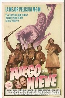 Cine: Programa Cine. Fuego en la nieve. ref. 19-957 - Foto 1