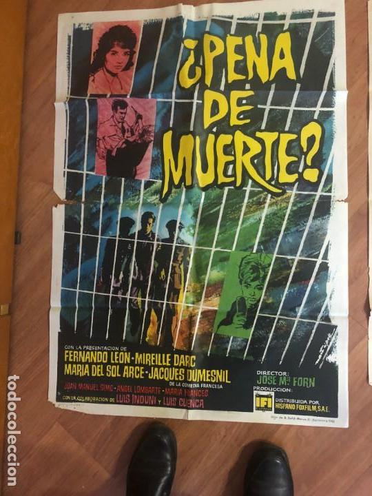 Cine: pena de muerte poster 100x70 - Foto 1