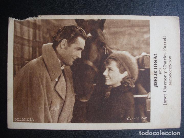  Flyers Publicitaires de films Anciens: DELICIOSA, JANET GAYNOR