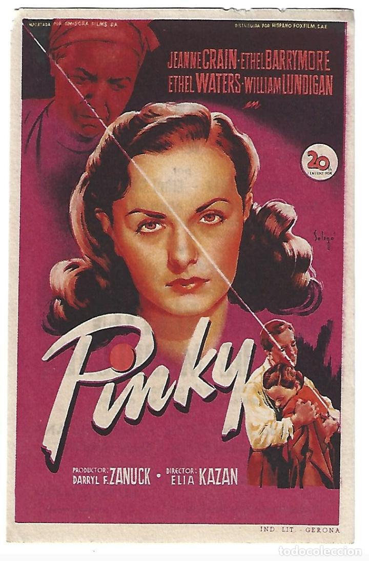 Cine: Pinky - Programa de cine Badalona C/P 1951 - Foto 1