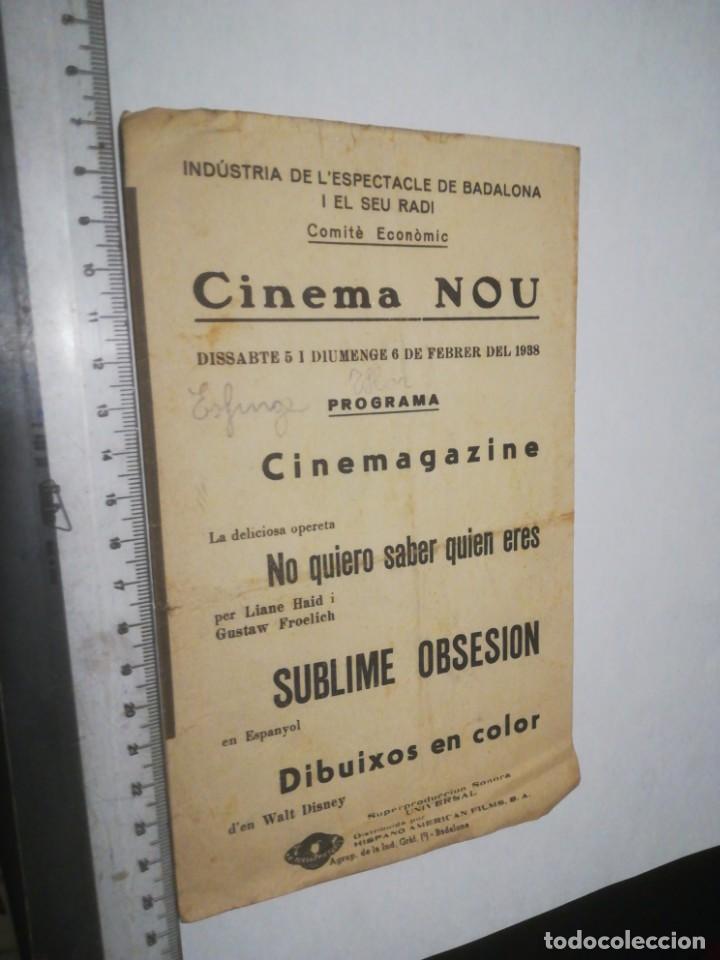 Cine: Programa doble Sublime obsesi&oacute;n con publicidad Cine a Nou (24P) - Foto 6