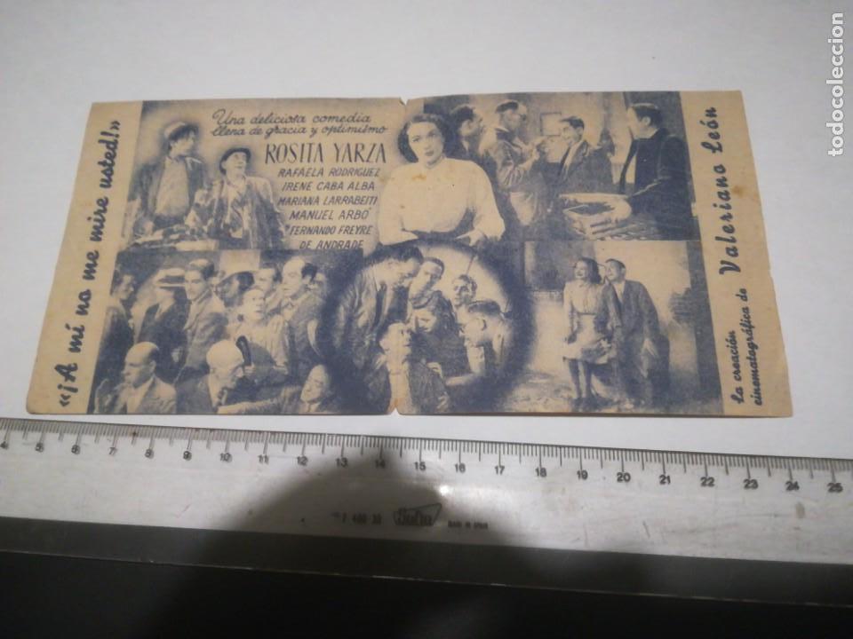 Cine: Programa doble  a mi no me mire usted (22P) - Foto 5