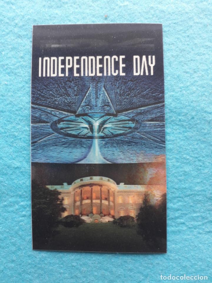 Cine: Holograma publicitario de la película Independence Day. Will Smith. - Foto 1 - 160844986