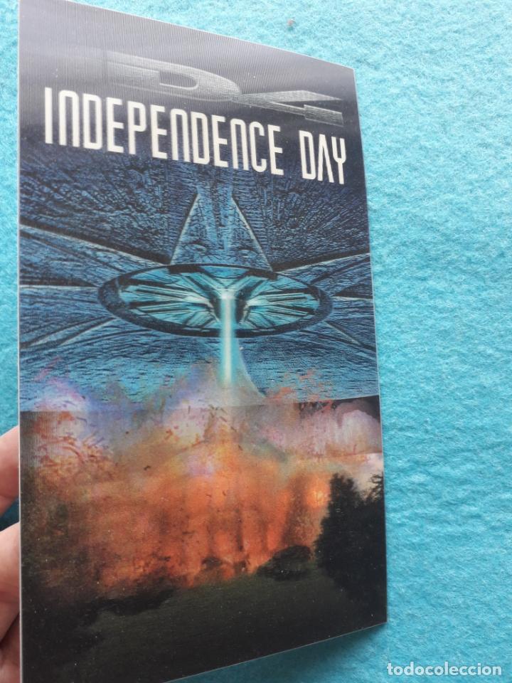 Cine: Holograma publicitario de la película Independence Day. Will Smith. - Foto 2 - 160844986