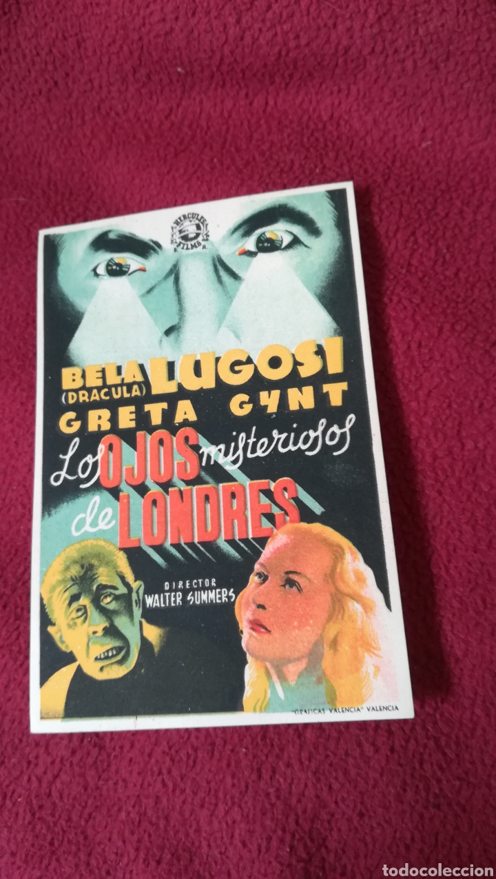 Cine: Antiguo programa de cine - Foto 1